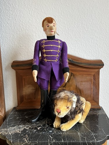 Steiff filzpuppe dompteur - filzpuppe, 1911