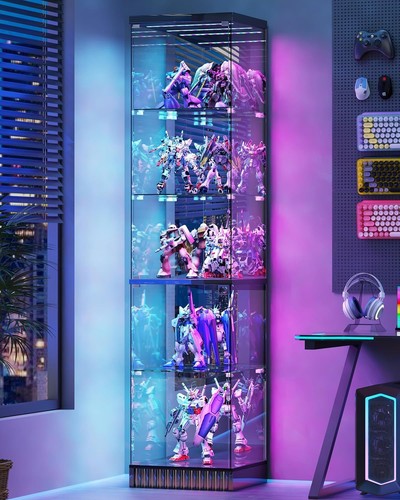 Gurexl glasvitrine mit led - gurexl,