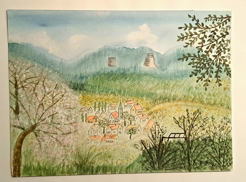 Landschaftsbild schwäbische - landschaftsbild,