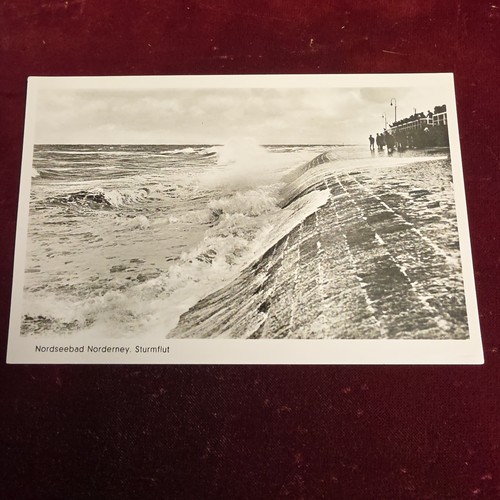 Alte ansichtskarte nordseebad - alte,