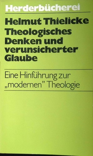 Theologisches denken und - theologisches,