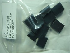 10x  Relais 24V 1xEIN 10A Panasonic ALQ324 #20-41#3g