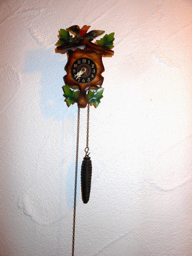 Alte kleine schwarzwald uhr - schwarzwald,