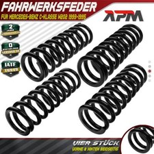 4x Fahrwerksfeder Vorne Hinten