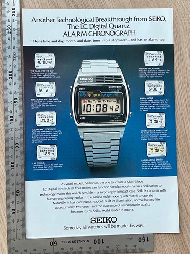 Seiko lcd digital - lcd,