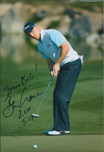 Ben crane signed autogramm - ben,