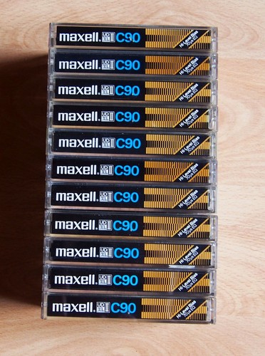 11x maxell ii c90 - ud, xl