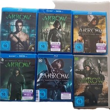 DC  ARROW - Staffel 1 bis 6 komplett 5x auf Bluray und 1x auf DVD, WIE NEU