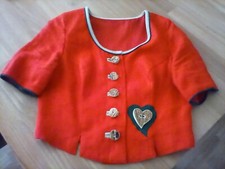 Trachtenjacke Damen rot mit Etikett Gr. 42