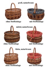 Weidenkorb Korb Einkaufskorb