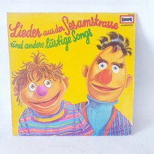 Vinyl Lieder aus der Sesamstrasse Vintage Europa LP Schallplatte