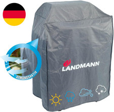 Landmann Grillabdeckung | PVC Grillzubehör - Wetterfest | Abdeckhaube Für Grills