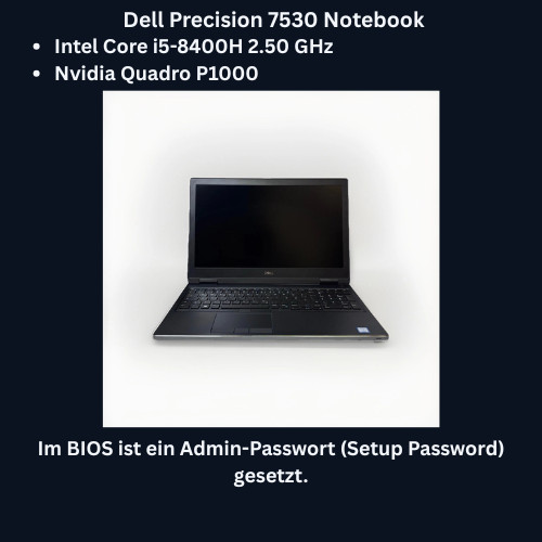 Dell precision 7530 8400h - precision, i5-8400h