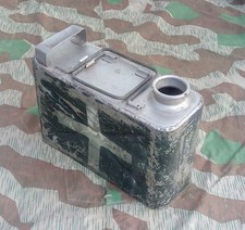 Trinkwasser 5l Kanister/ Luftwaffe/ Flugzeug/ Wehrmacht/ Edelstahl / ORIGINAL