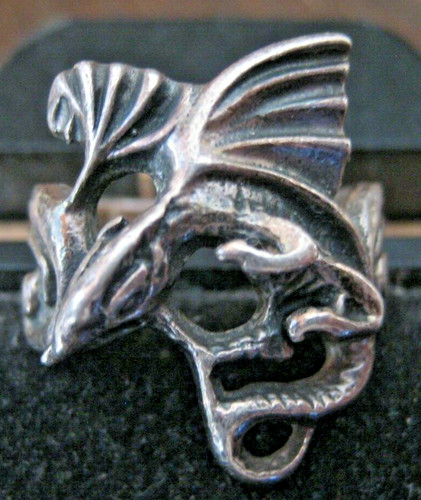 Drachen ring 925 - drachen,