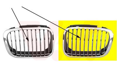 Kühlergrill kühlergitter - kühlergrill,