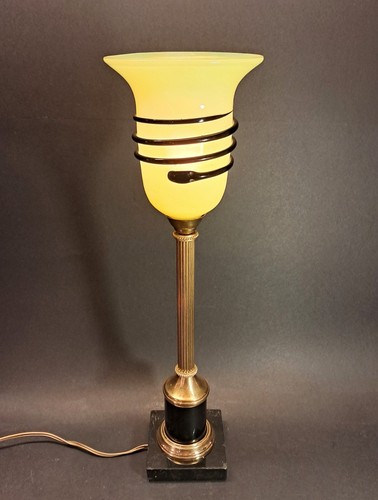Art déco lampe aus - art,