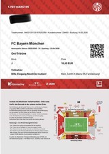 Sammlerticket 1. FSV Mainz 05