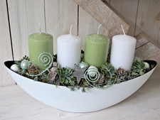 Adventskranz, Adventsgesteck