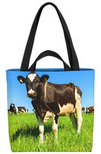Kuh Gras Tasche Kuh Weide