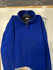Chiemsee Fleece Pullover Windbreaker, Größe Xl, Royalblau