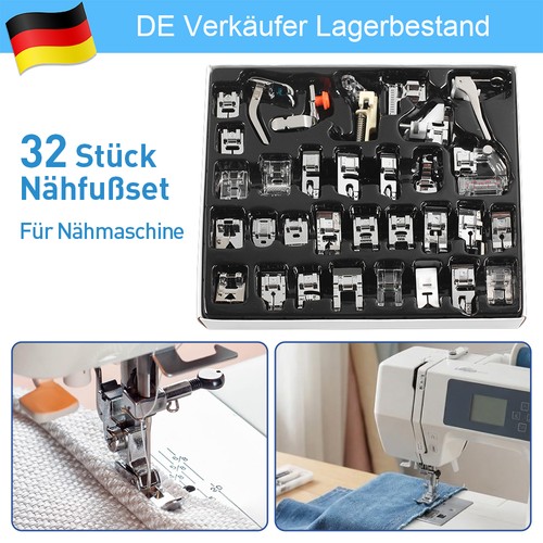 Tlg nähfüsse set - 32-tlg, im