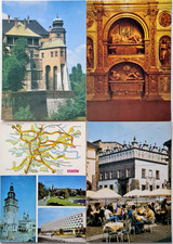 Postkarten Lot 4 x Kraków