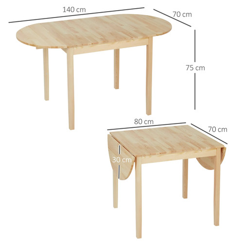 Holz klapptisch itzcominghome - holz,