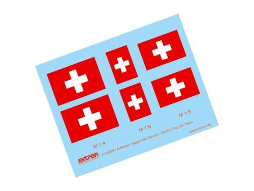 Aufkleber flaggen satz schweiz - satz,
