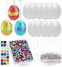 Styroporeier Ostern Basteln