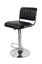 Barstuhl 2er-Set Schwarz Midnight 725 Barhocker Thekenhocker Thekenstuhl