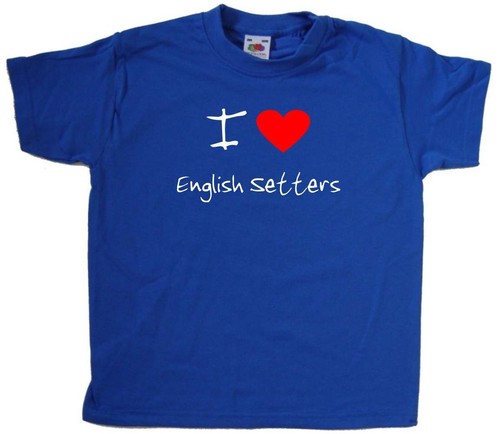 Love heart english - english, setters