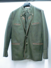 grüne Kunstleder Trachten Jacke Gr. M von Alphorn - Neuwertig