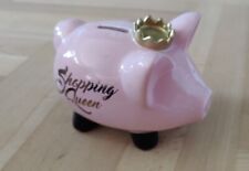 Sparschwein "Shopping Queen" Pink