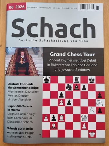 Schach ausgabe 2026 - ausgabe, 06/2026