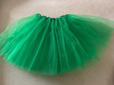 Tütü Ballettrock Petticoat Wichtel Tüll Rock 3lagig Fasching Weihnachten