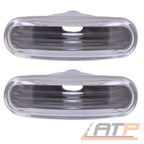 Blinker glasklar - 2x,