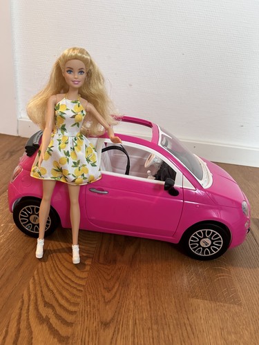 Barbie auto fiat - barbie,