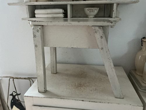 Alter hocker schemel shabby - alter,