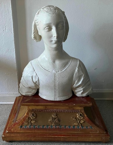 Antike büste der marietta - antike,