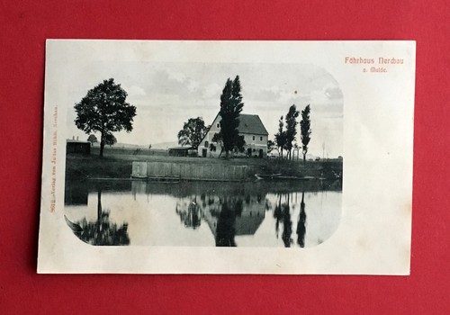 Postcard nerchau near grimma - near,