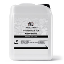 Bindemittel für Kieselsteine zum fixieren von Kies,Schotter und Mulch Kiesbinder
