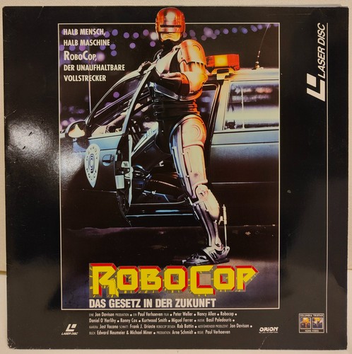 Laserdisc robocop 1 - laserdisc, (1
