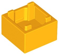 Lego Container, Box 2 x 2 x 1 - Top Opening with-35700-Farbauswahl-color choice