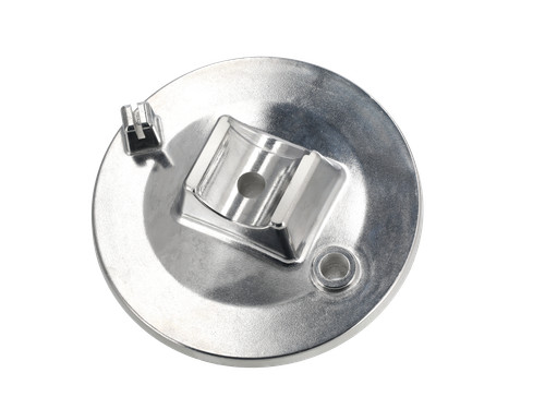 Bremsschild vorn alu - bremsschild, poliert