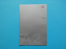 Prospekt / Preisliste - Audi