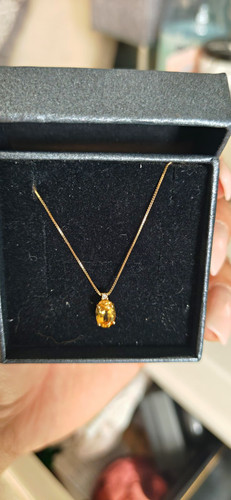 750er goldkette mit citrin und - 750er,