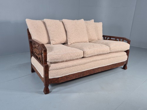 Vintage art deco sitzer sofa - art,