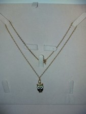 modeschmuck kette Neu Eule