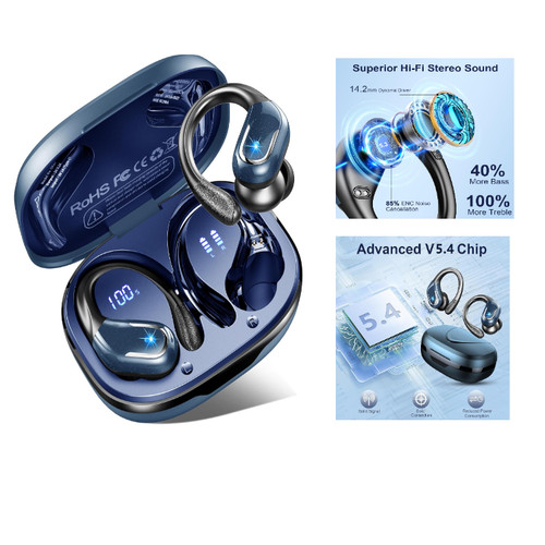 Bluetooth kopfhörer sport - kopfhörer, 5.4